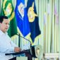 Presiden Prabowo Subianto memberikan pengarahan kepada para Komandan Satuan (Dansat) TNI di Istana Kepresidenan Bogor, Jawa Barat, pada Jumat, 7 Februari 2025. Foto: BPMI Setpres/Laily Rachev.