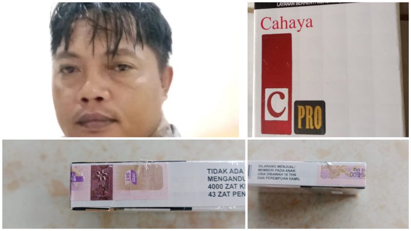 Salah satu perusahaan rokok berpita cukai Cahaya Pro diduga bertahun-tahun melakukan praktek curang dengan menggunakan pita cukai yang tidak sesuai dengan regulasi yang ada