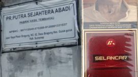 PR Putra Sejahtera Abadi, diduga produksi rokok bodong.