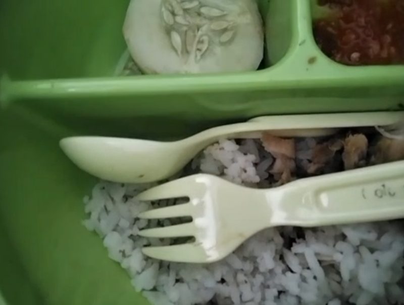 Menu MBG ri salah satu sekolah viral di berbagai gruop WhatsApp sebab dianggap tidak layak konsumi.